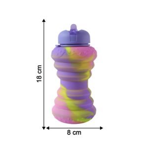 Foldable Silicone Sports Water Bottle � Compact & Leak-proof Design