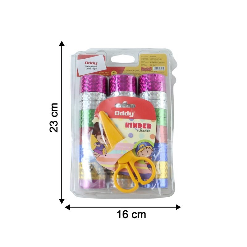 Holographic Decorative Tape Set � Vibrant 39-Roll Creative Kit