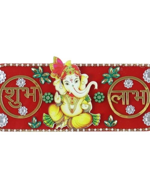 Shubh Labh Door Hanging – Traditional Ganesha Decor for Diwali
