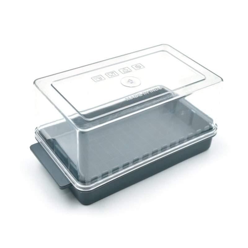 Butter Slicer Box – Transparent Storage & Cutter | Organivo