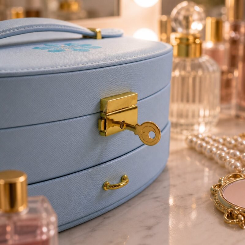 06_jewellarybox.jpg Jewelry Storage Box � Multi-Layer Organizer with Mirror for Elegant Storage
