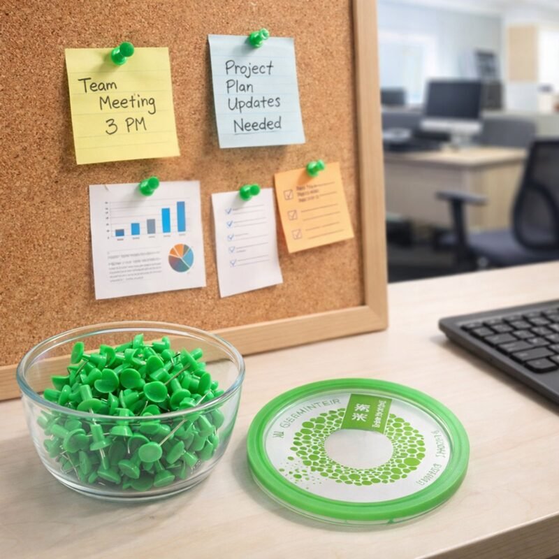 Heavy-Duty Plastic Push Pins � Reliable for Office & Home Use