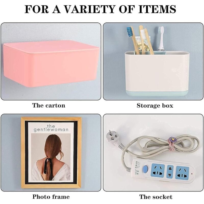 Self Adhesive Wall Mounted Hanger – Easy Space Saver for Home