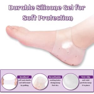 Kid Silicone Heel Protectors � Soft Gel Cushions for Heel Care