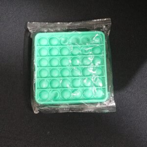 Stress Relief Silicone Pop It Fidget Toy � Durable & Portable