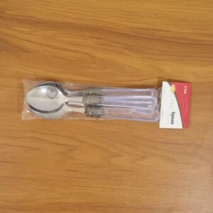 Stainless Steel Dessert Spoon – Elegant Multipurpose Cutlery for Home & Dining