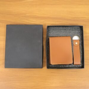 Men’s Wallet with Detachable Keychain – Compact & Durable Design
