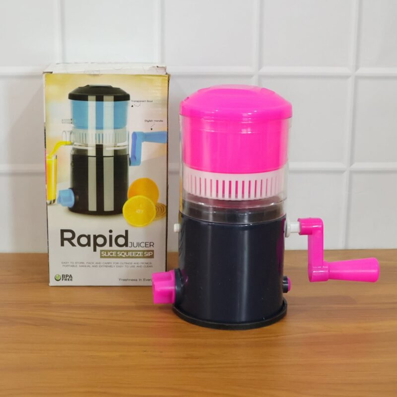 Manual Hand Press Juicer – Efficient Citrus Juice Extractor