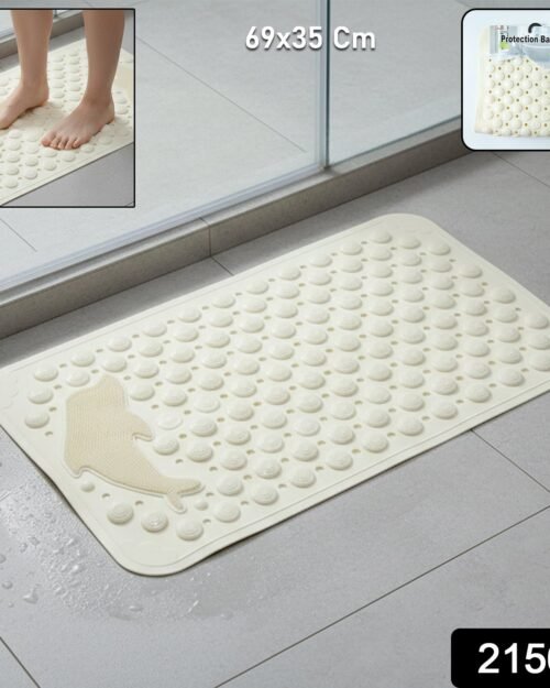 Anti-Slip Bath Mat 69x35 cm – Secure Non-Slip Protection