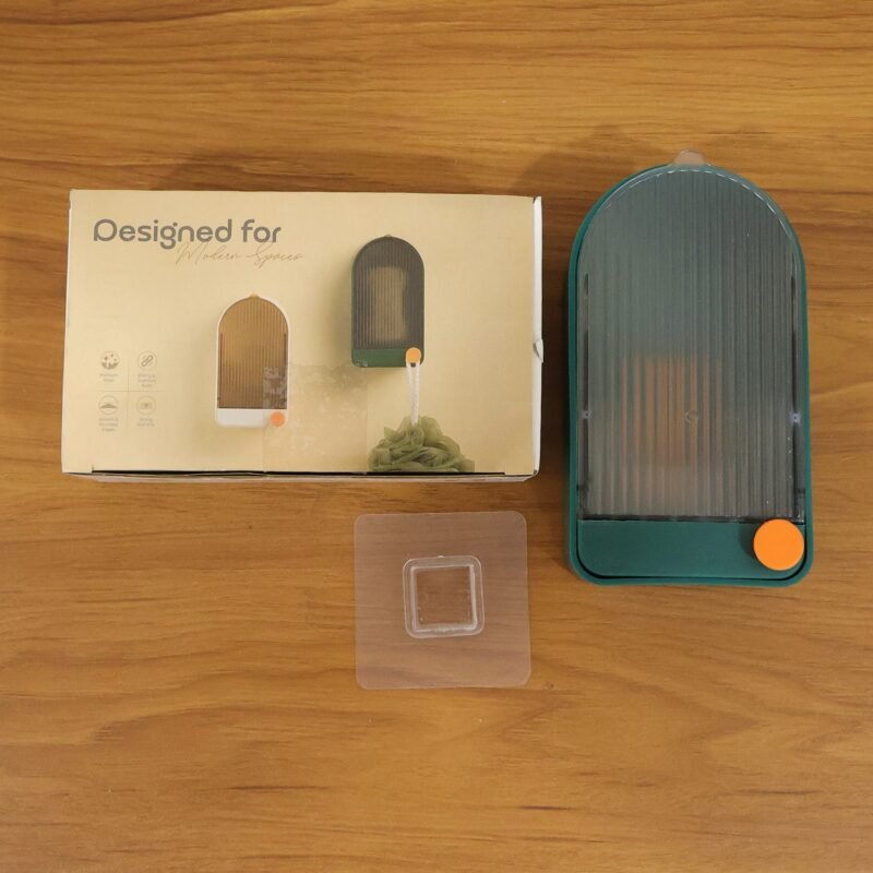 Wall Mounted Soap Holder – Space-Saving & Draining Design