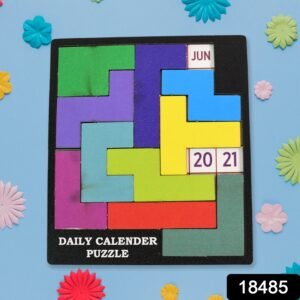 Wooden Daily Calendar Puzzle � Mind Challenge Game | Inventive Play