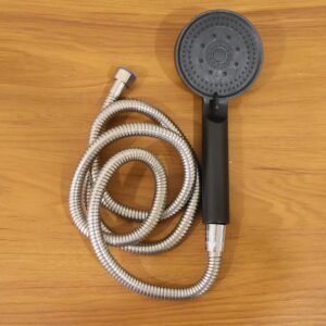Handheld Shower Head – Flexible Stainless Steel Hose for Easy Use