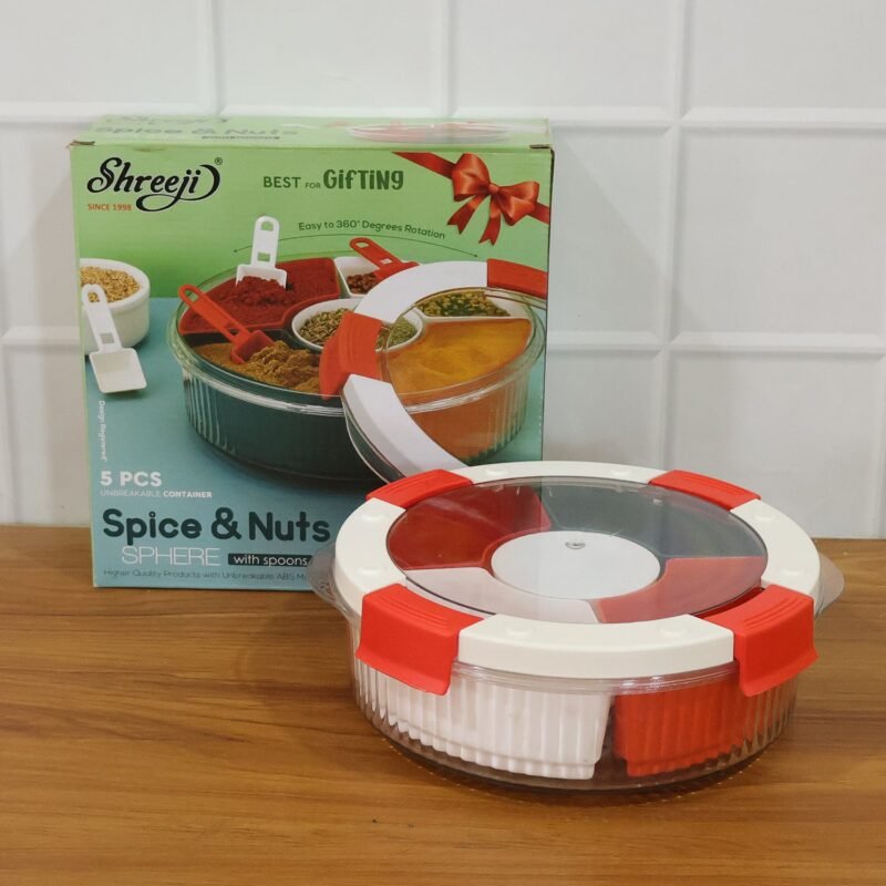 07_a469dc52-b165-4f1e-959f-5b94721b420b.jpg Plastic 5-compartment Spice Storage Box – Easy Kitchen Organization