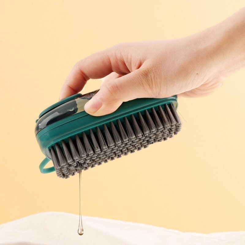Hydraulic Liquid Dispensing Brush � Effortless Cleaning & Soap Control