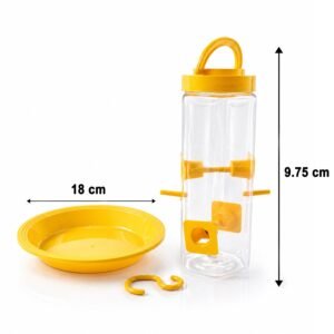 Hanging Bird Feeder � Multi-Port Design for Garden & Balcony
