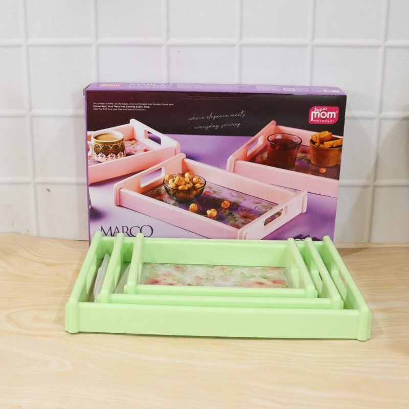 07_d27cc212-eb47-49a3-b8d7-4dad48d508ef.jpg Serving Tray Set � Elegant Floral Design with Side Handles