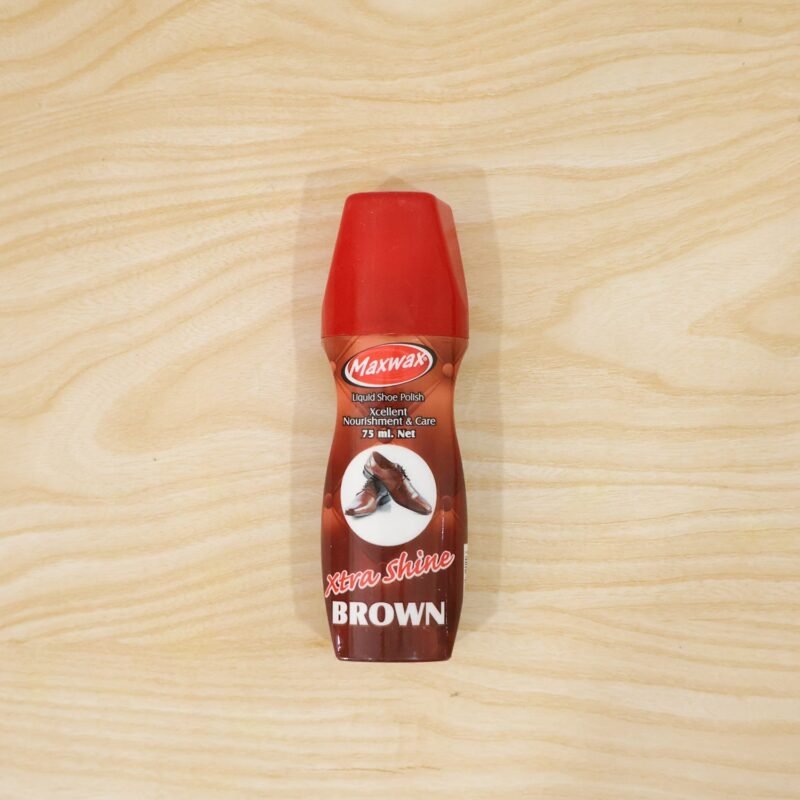 Brown Liquid Shoe Polish � Easy Application & Instant Shine