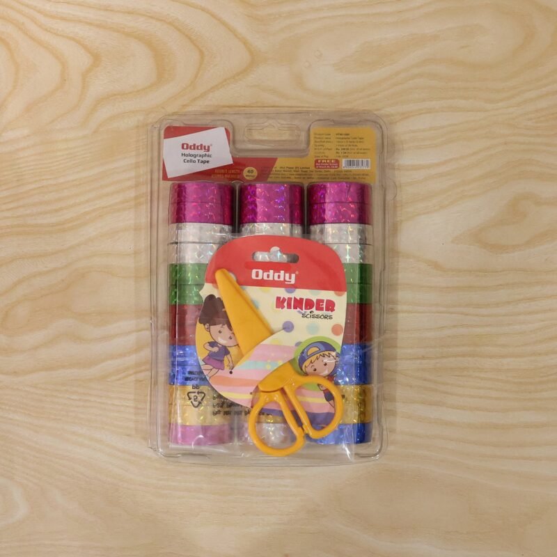 Holographic Decorative Tape Set � Vibrant 39-Roll Creative Kit