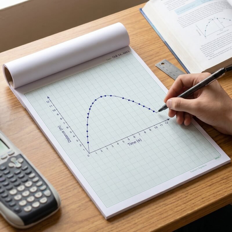 A4 Graph Paper Pad � Precise 1mm Square Grid for Technical & Academic Use