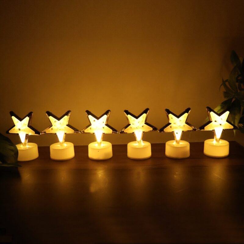 07_light3.jpg Star Shaped Flameless LED Candles – Safe & Elegant Décor Set