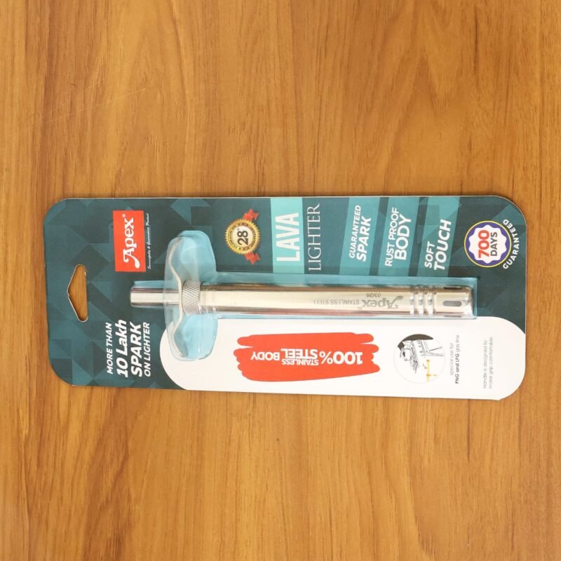 Gas Stove Spark Lighter – Manual Stainless Steel with Long Handle