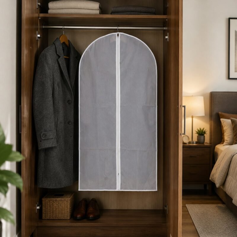 Foldable Suit Cover � Space-Saving Clothes Protection for Wardrobes