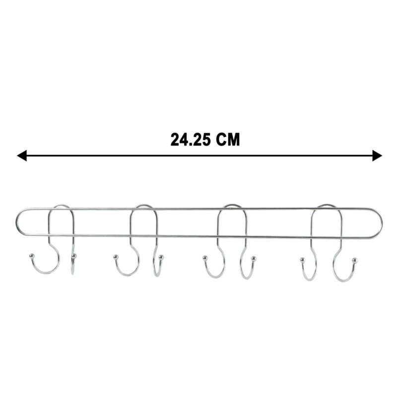 07hanger.jpg Heavy Duty Wall Mounted Hook Rack – Durable Stainless Steel Organizer