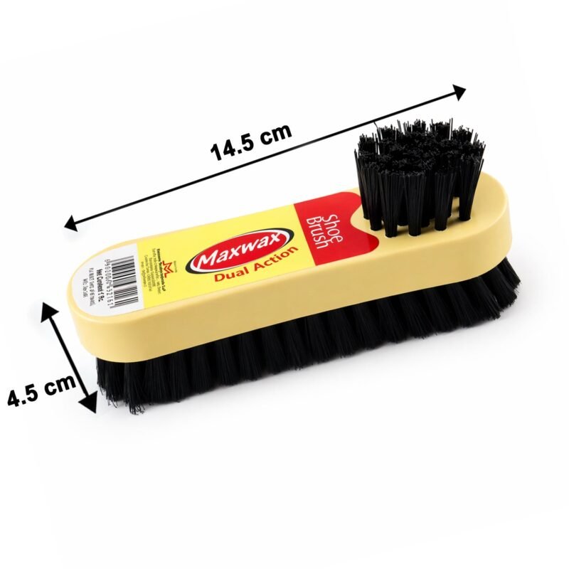 07shoebrush.jpg Shoe Cleaning Brush � Dual Action 2-in-1 for Effective Footwear Care