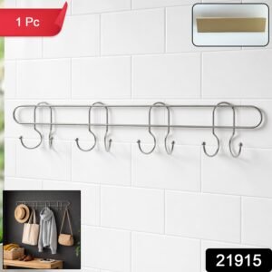 08-hanger.jpg Heavy Duty Wall Mounted Hook Rack – Durable Stainless Steel Organizer