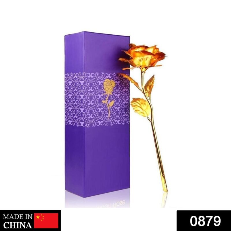 0879.jpg Artificial Golden Rose – 24K Plated Everlasting Gift | Styleva