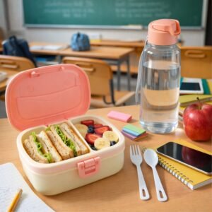 08_6daf7af5-1bbc-43c0-9990-2ced09de9f8c.jpg Plastic Lunch Box Set – Secure Lock Lid & Dual Compartments