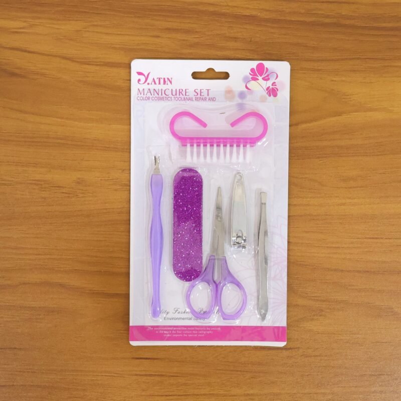 6 In 1 Nail Care Kit – Complete Grooming & Travel Set