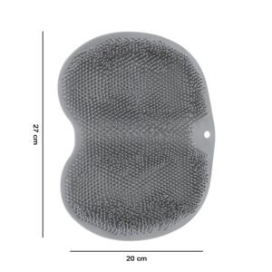 Silicone Foot Scrubber Mat � Soft Bristles for Easy Foot Care