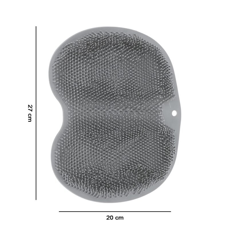 Silicone Foot Scrubber Mat � Soft Bristles for Easy Foot Care