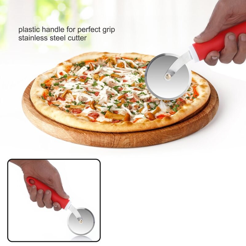 08_d8d21bf1-cb36-4143-b6af-3a433741f4bf.jpg Pizza Cutter Wheel – Stainless Steel & Plastic Grip | Ganesh