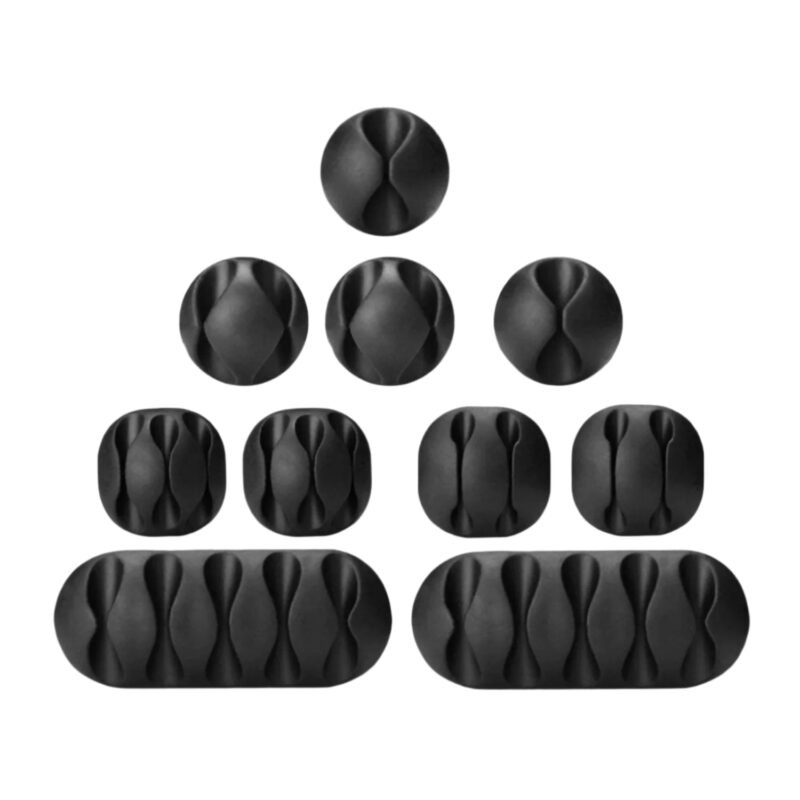 08_db8112f6-e6e9-47ac-acf3-b3c206058cf4.jpg Cable Organiser Clips – Self-Adhesive Wire Management (10 Pc) | DigixDrive