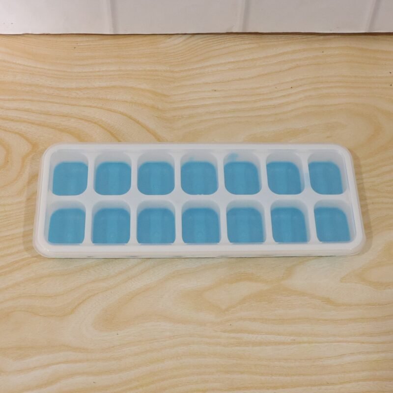 08_icetray_7fa491b2-4450-438f-a7a8-2d39e6b9676c.jpg Multipurpose Plastic Ice Cube Tray � 14-Grid with Lid for Easy Freezing