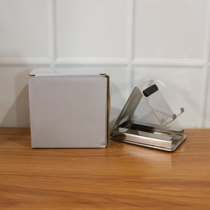 Small Desktop Mobile Phone Stand – Compact Hands-Free Holder
