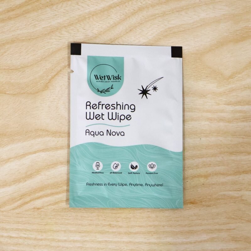 Aqua Nova Refreshing Wet Wipe � Gentle & Travel-Friendly Cleansing