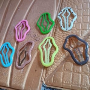 Multicolor Hair Clips � Vibrant Metal Hairpins for Daily Style