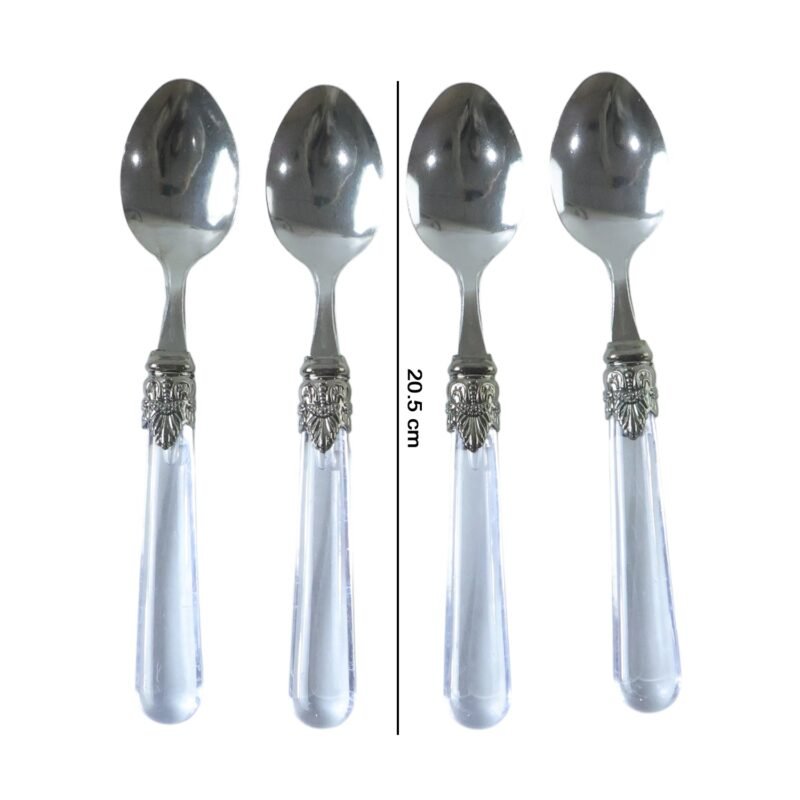 Stainless Steel Dessert Spoon – Elegant Multipurpose Cutlery for Home & Dining