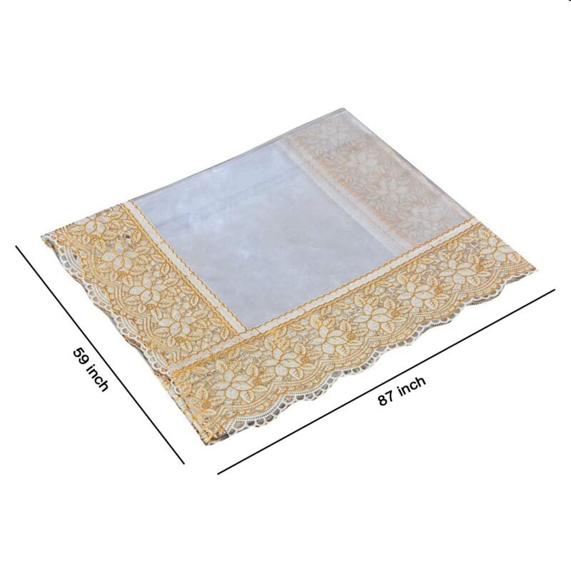 10_882e245c-35ff-48c7-97b0-33ef30132afb.jpg Transparent PVC Table Cover � Waterproof & Stylish for Dining & Center Tables