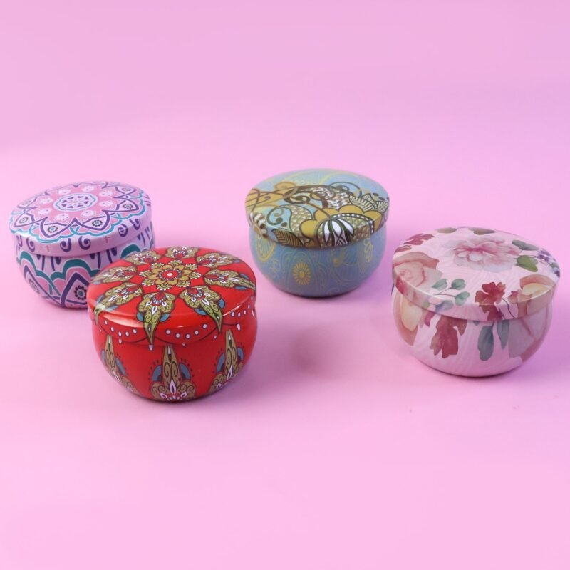 10_92232167-4ec3-4941-8bd7-b128289780fa.jpg Mandala Printed Metal Candle Container – Reusable 4 Piece Set