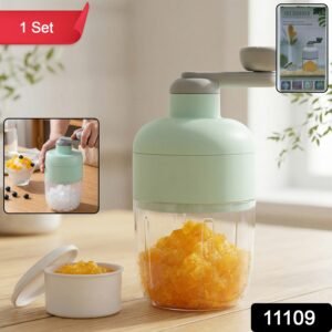 11109.jpg Manual Ice Crusher – Effortless Shaving with Hand Crank Design