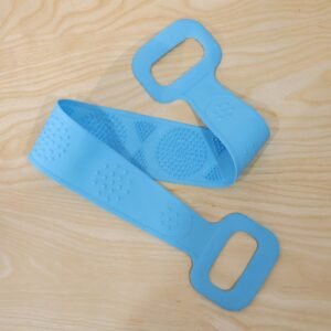 Silicone Back Scrubber Belt � Effective Dual-Handle Exfoliation