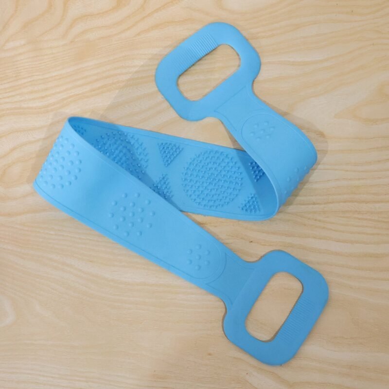 Silicone Back Scrubber Belt � Effective Dual-Handle Exfoliation