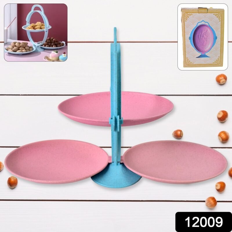 131_a74ba6c5-1c0c-4dd1-afff-d0c4f2f50272.jpg Foldable Fruit Plate � Space-Saving Multi-Use Kitchen Organizer