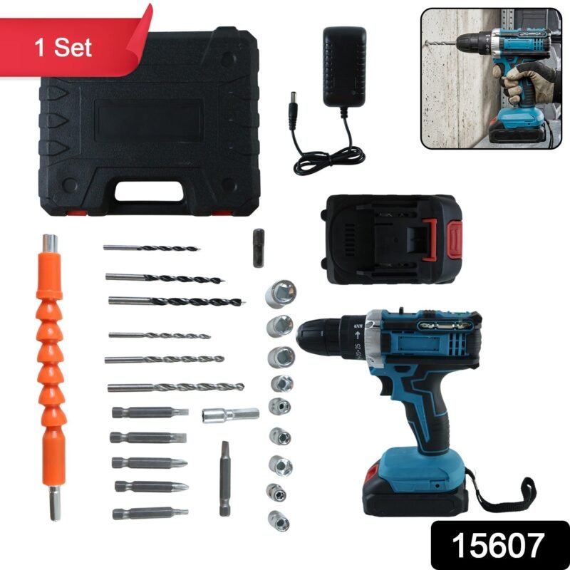 Cordless Drill Machine � Portable Power & Versatile Use