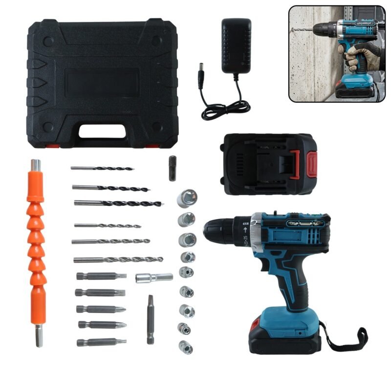 Cordless Drill Machine � Portable Power & Versatile Use