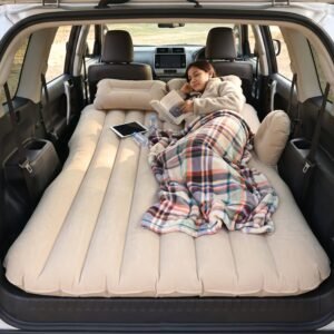 Portable Car Air Mattress � Foldable for Travel & Camping Comfort